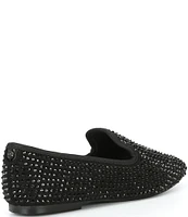 Kurt Geiger London Kensington Square Toe Drench Crystal Loafers