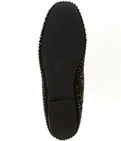 Kurt Geiger London Kensington Square Toe Drench Crystal Loafers