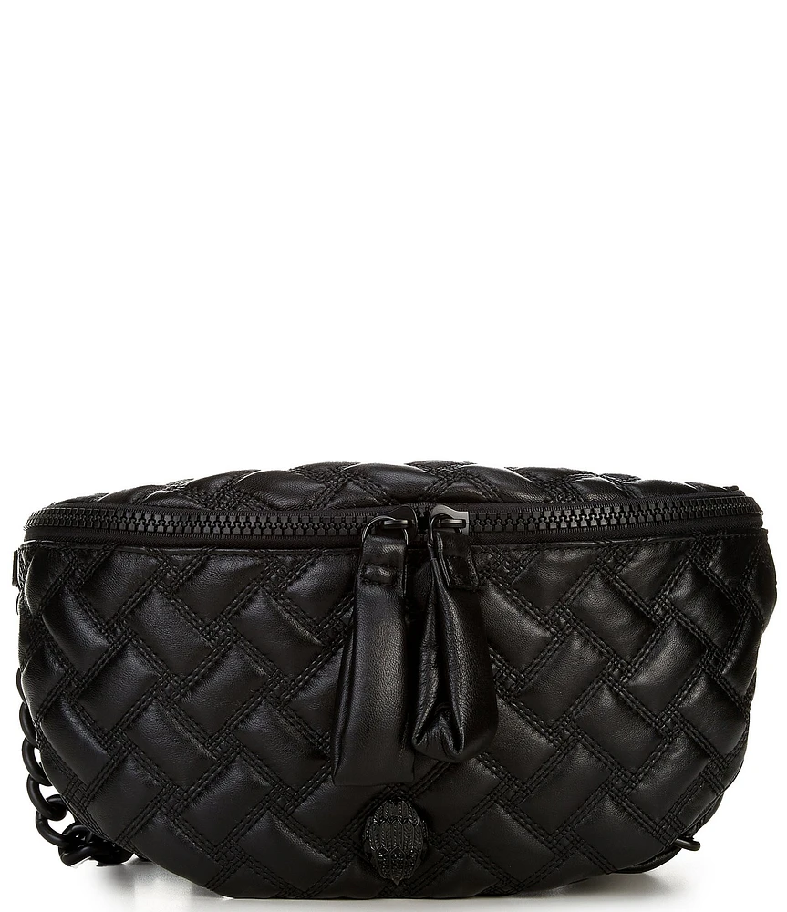 Kurt Geiger London Kensington Leather Drench Belt Bag