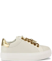 Kurt Geiger London Laney Chain Charm Zip Platform Sneakers