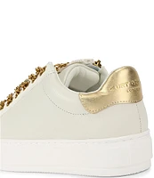 Kurt Geiger London Laney Chain Charm Zip Platform Sneakers