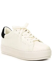 Kurt Geiger London Laney Leather Lace-Up Platform Sneakers