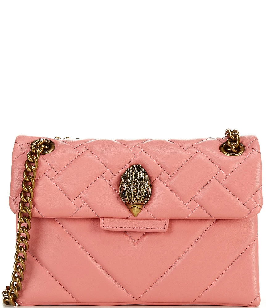 Kurt Geiger London Leather Mini Kensington Convertible Crossbody Bag