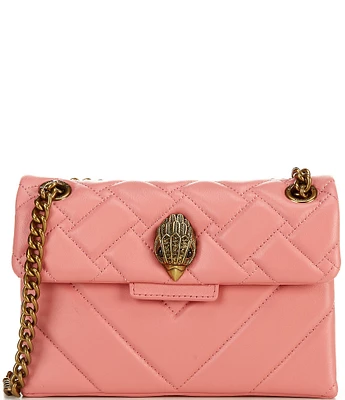 Kurt Geiger London Leather Mini Kensington Convertible Crossbody Bag