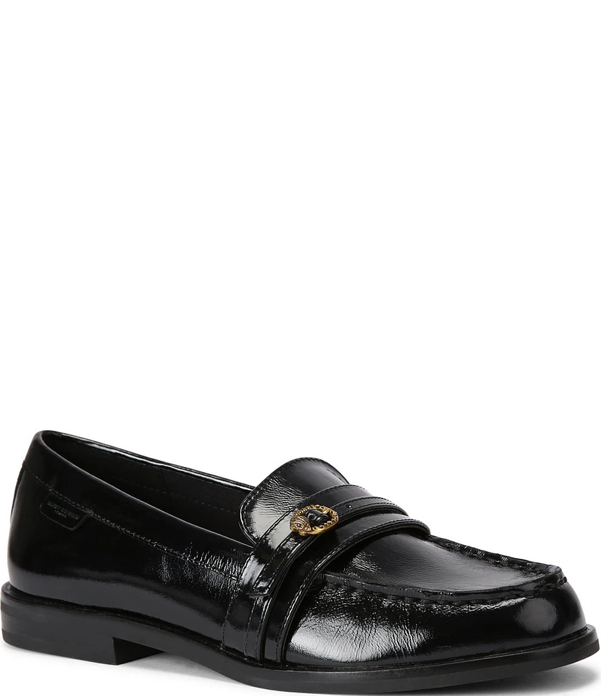 Kurt Geiger London Mayfair Leather Slim Loafers