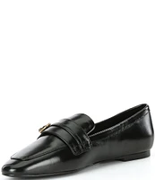 Kurt Geiger London Mayfair Slim Square Patent Leather Loafers