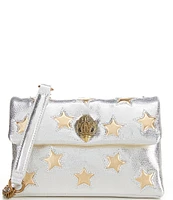 Kurt Geiger London Medium Soft Kensington Metallic Star Crossbody Bag