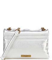 Kurt Geiger London Medium Soft Kensington Metallic Star Crossbody Bag