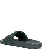 Kurt Geiger London Meena Quilted Eagle Head Slides