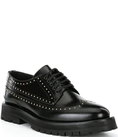 Kurt Geiger London Men's Drayton Stud-Embellished Derby Oxfords