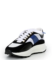 Kurt Geiger London Men's Gaspar Retro Stripe Sneakers