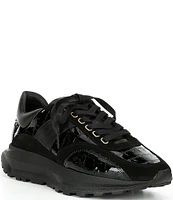 Kurt Geiger London Men's Gaspar Retro Crocodile Sneakers