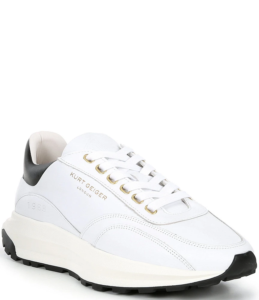 Kurt Geiger London Men's Gaspar Retro Leather Sneakers