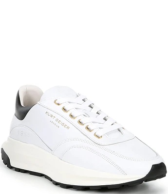 Kurt Geiger London Men's Gaspar Retro Leather Sneakers