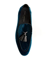 Kurt Geiger London Men's Henry Velvet Tassel Loafers