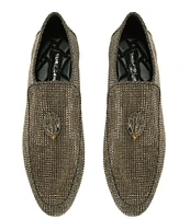 Kurt Geiger London Men's Hugh Herringbone Slip-On Loafers