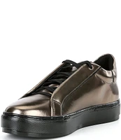 Kurt Geiger London Men's Laney Metallic Leather Sneakers