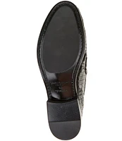 Kurt Geiger London Men's Luca Crocodile Embossed Leather Loafers