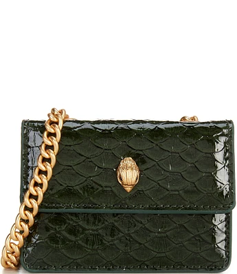 Kurt Geiger London Micro Green Kensington Crossbody Bag