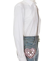 Kurt Geiger London Micro Heart Crossbody Bag