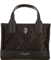 Kurt Geiger London Micro Recycled Nylon Square Shopper Tote Bag