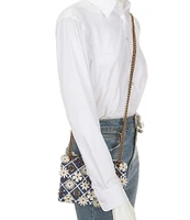 Kurt Geiger London Mini Kensington Flowers Convertible Crossbody Bag