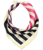 Kurt Geiger London Mixed Stripe Bandana Scarf