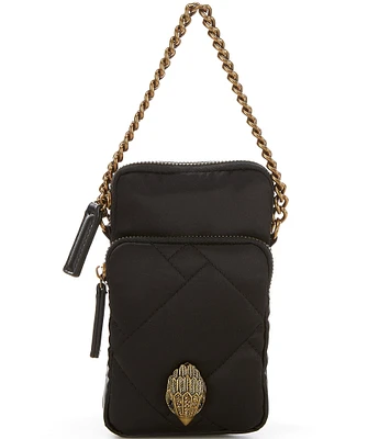 Kurt Geiger London Nylon Multi Pocket Crossbody Bag