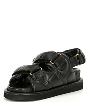 Kurt Geiger London Orson Puff Leather Chunky Sandals