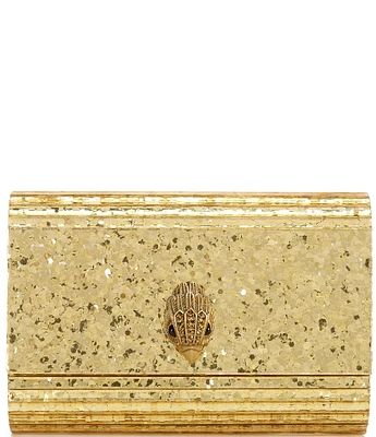 Kurt Geiger London Party Eagle Glitter Acrylic Clutch