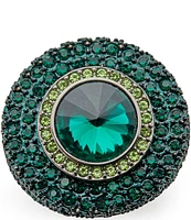 Kurt Geiger London Pave Stone Cocktail Ring