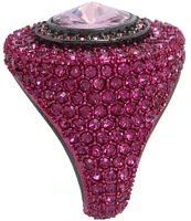 Kurt Geiger London Pave Stone Cocktail Ring