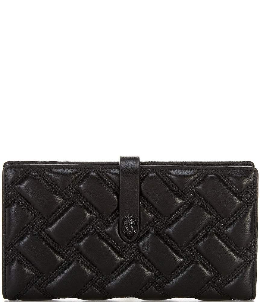 Kurt Geiger London Quilted Leather Bifold Wallet