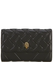 Kurt Geiger London Quilted Gold Hardware Wallet On Chain Crossbody Bag