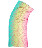 Kurt Geiger London Rainbow Bird Oblong Scarf