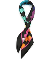 Kurt Geiger London Rainbow Weave Bandana Scarf