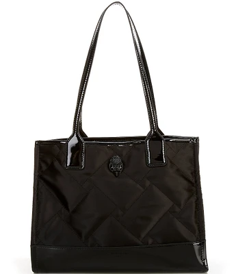 Kurt Geiger London Recycled Small Drenched Quilted Shopper Tote Bag