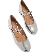 Kurt Geiger London Regent Metallic Leather Mary Jane Pumps