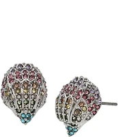 Kurt Geiger London Signature Eagle Rhinestone Stud Earrings