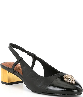 Kurt Geiger London Sloane Mid Slingback Heels