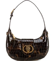 Kurt Geiger London Croco Small Chelsea Hobo Bag