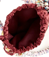 Kurt Geiger London Small Macrame Crystal Clutch