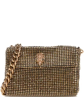 Kurt Geiger London Rhinestone Gold Small Party Shoulder Bag