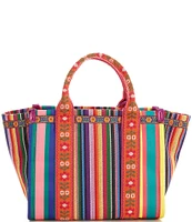 Kurt Geiger London Small Southbank Ombre Rainbow Tote Bag