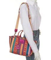 Kurt Geiger London Small Southbank Ombre Rainbow Tote Bag