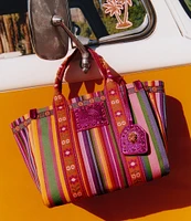 Kurt Geiger London Small Southbank Ombre Rainbow Tote Bag