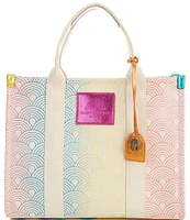 Kurt Geiger London Small Southbank Ombre Rainbow Tote Bag