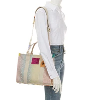 Kurt Geiger London Small Southbank Ombre Rainbow Tote Bag