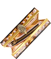 Kurt Geiger London Tortoise Rhinestone Embellished Box Clutch