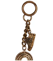 Kurt Geiger London Two Charm Rainbow Charm Keyring